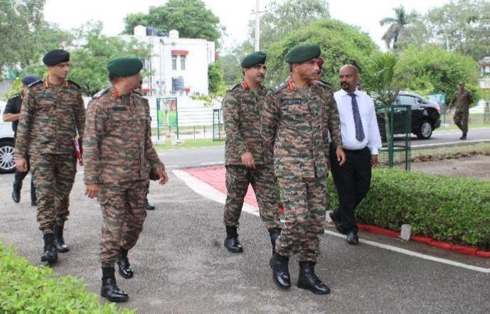Lt Gen Rajesh Pushkar Visit 1